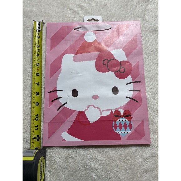 Hello Kitty Large Pink Gift Bag Sanrio American Greetings NEW - Picture 3 of 7